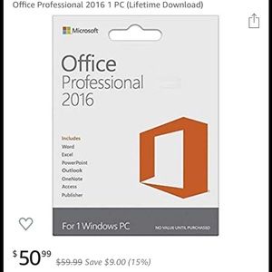Microsoft Office professional 2016